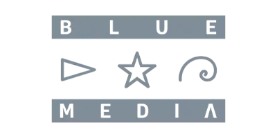 Logo partnera Blue Media